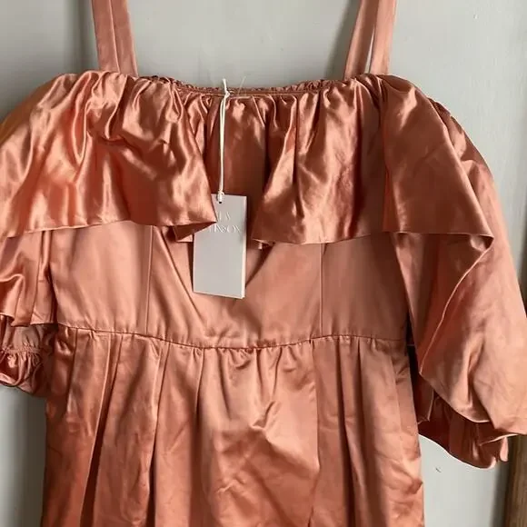 Ulla Johnson Lelita Dress in Copper - Picture 5 of 16